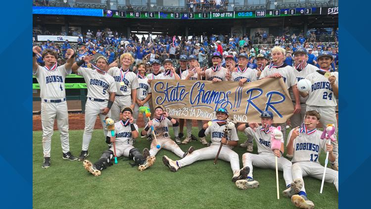 Robinson holds off Brock to win first state championship in program history