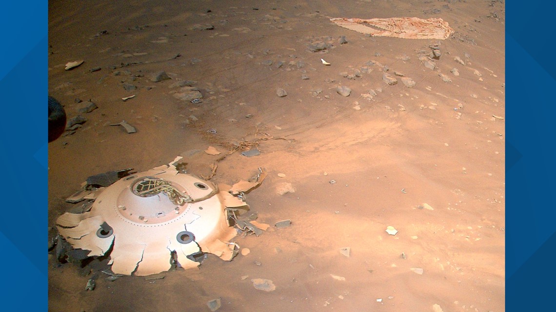 NASA's helicopter Ingenuity discovers space wreck on Mars - Vimarsana News