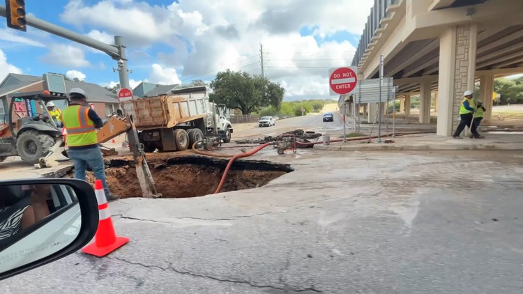 Emergency crews respond to water main break on north side, SAPD says