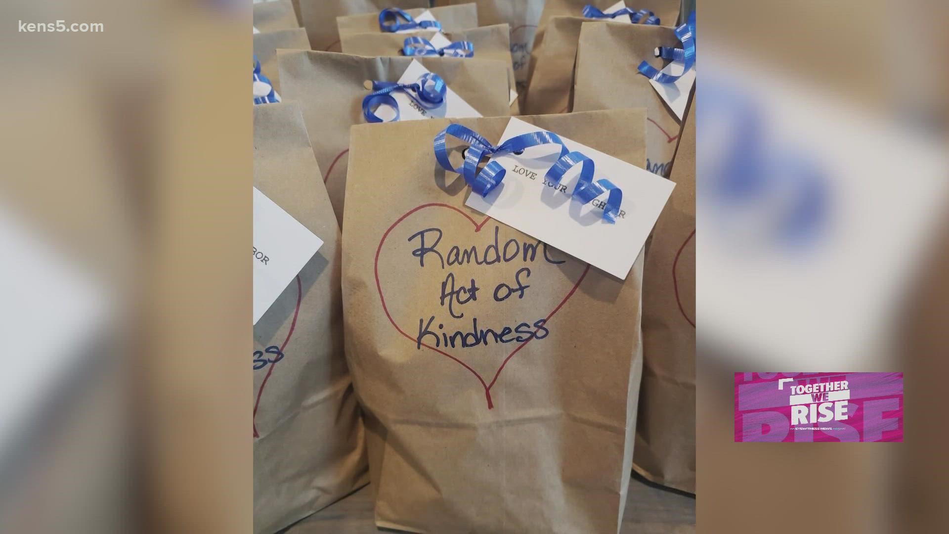 Twelve women in San Antonio finally agreed to interview about six years of random kindness acts. They made the decision, hoping others would do the same.
