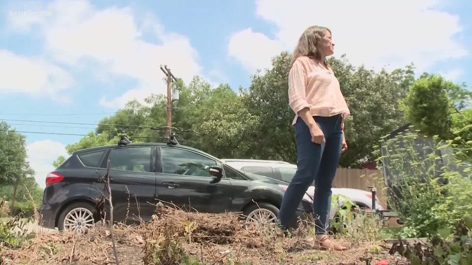 In a span of 24 hours, nearly two dozen neighbors said they found a dead patch in their yards.