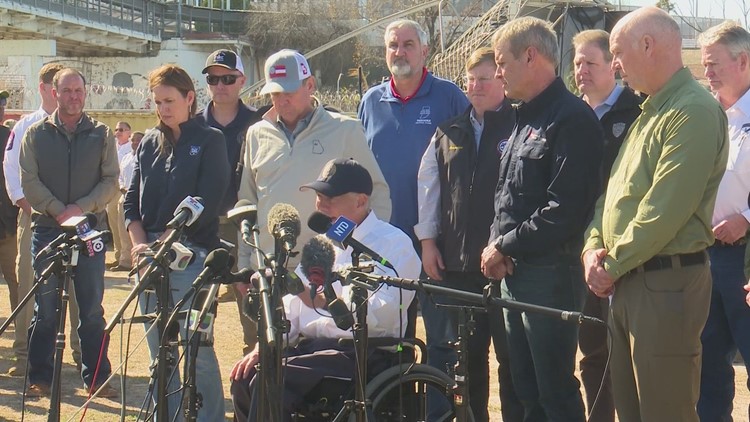 Gov. Lee joins other GOP governors at Texas border to keep pressure on Biden over migrant crossings