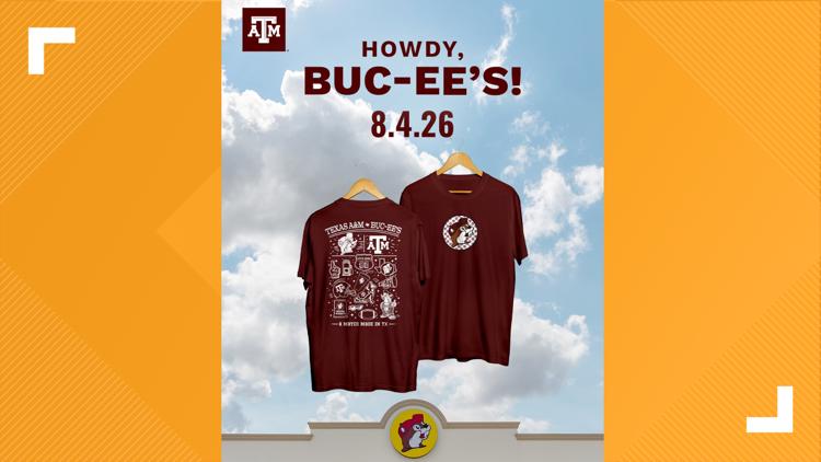 Buc-ee’s and Texas A&M team up for exclusive merch launch