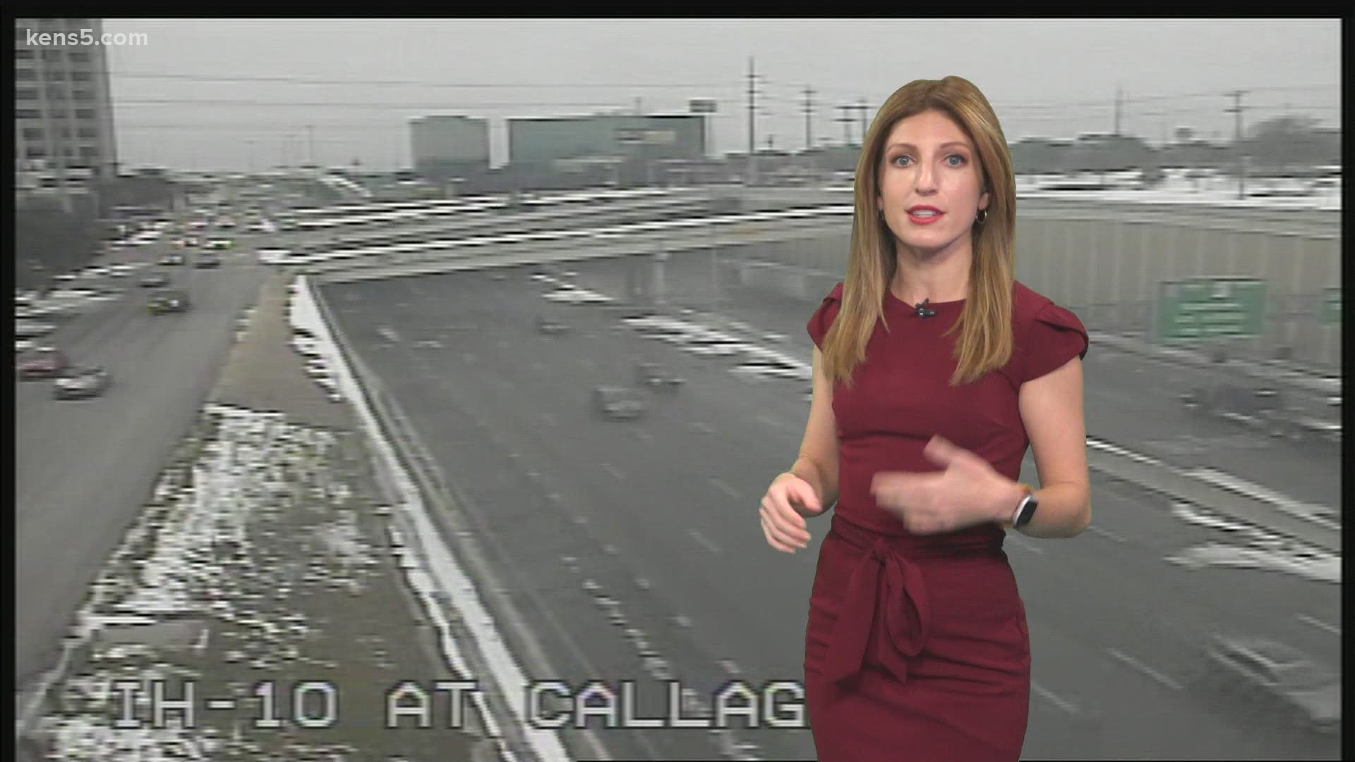 Eyewitness News reporter Holly Stouffer reports that some major highways have reopened Monday afternoon.