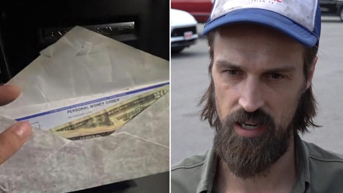 Facebook community page helps Texas man reunite lost envelope full of cash with its rightful owner