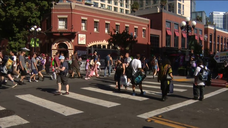 Comic-Con brings economic boost to San Diego’s Gaslamp Quarter