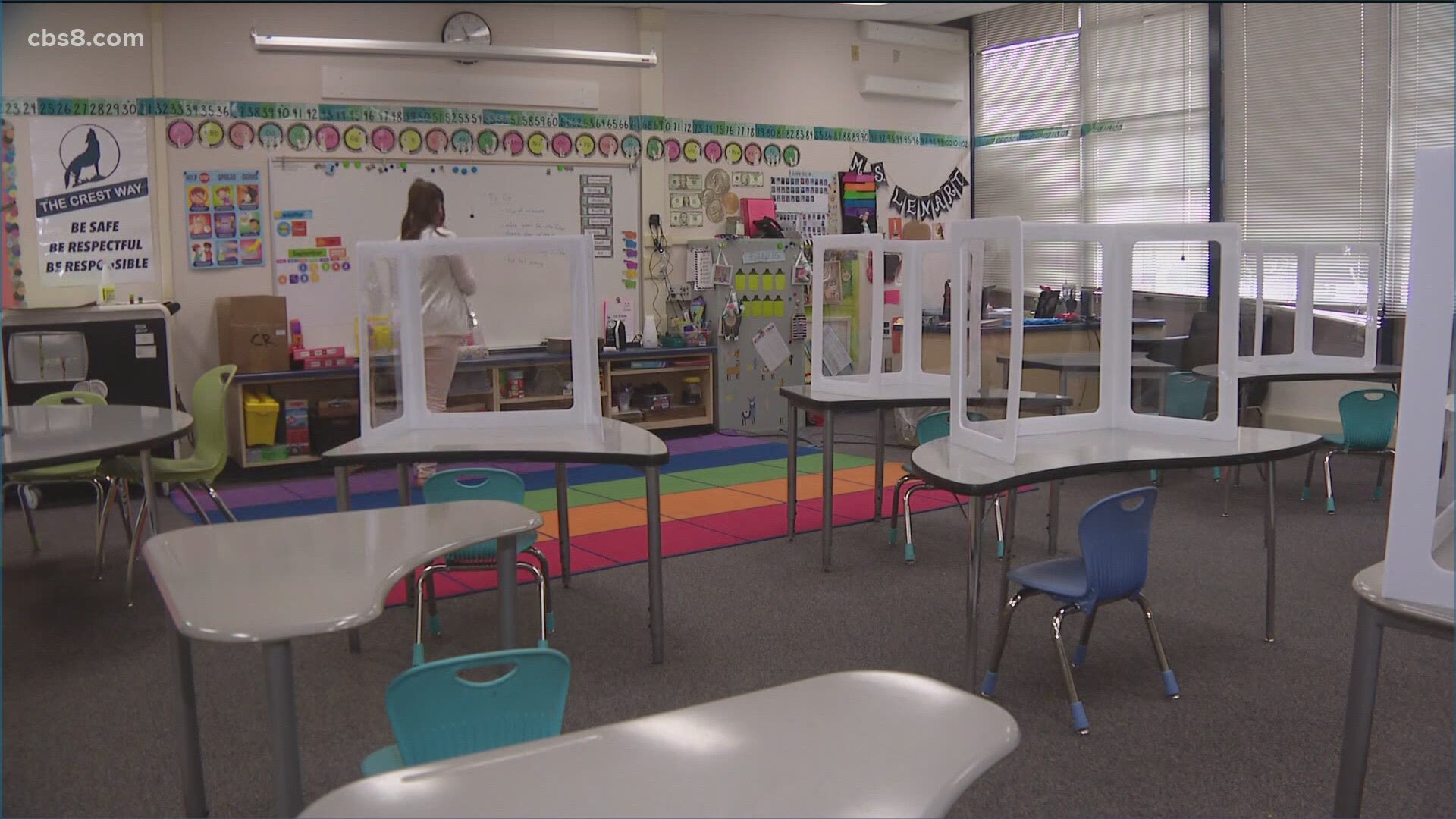 Chula Vista elementary schools had originally been slated to reopen to in-person instruction later this month. That plan has now been postponed.