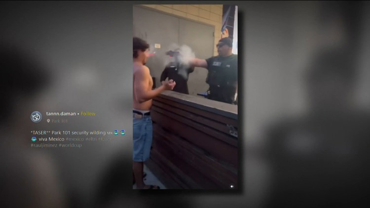 Carlsbad security guard arrested after Tasering patron outside sports bar; incident goes viral
