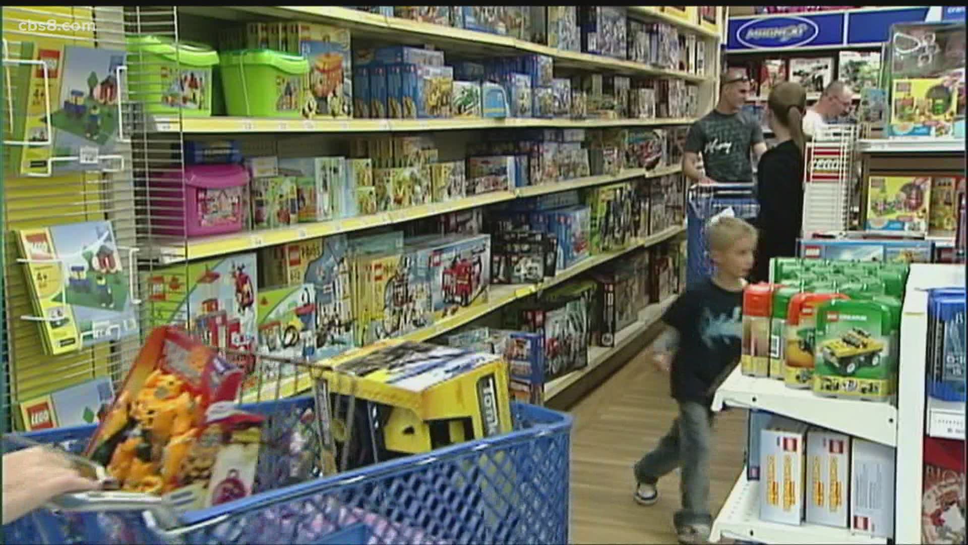 The legislation would remove "boys" and "girls" toy sections.