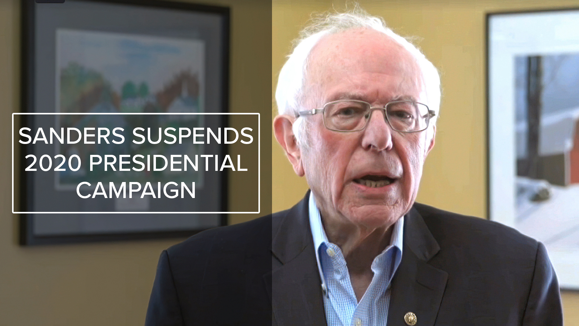 Bernie Sanders Suspends 2020 Presidential Campaign 