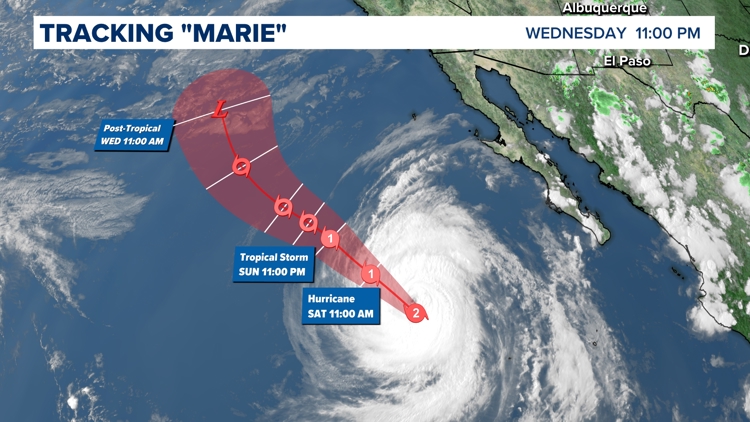 Tropical Storm Marie Brings Muggy Skies, High Surf, and Minor Coastal Flooding to San Diego Labor Day Weekend