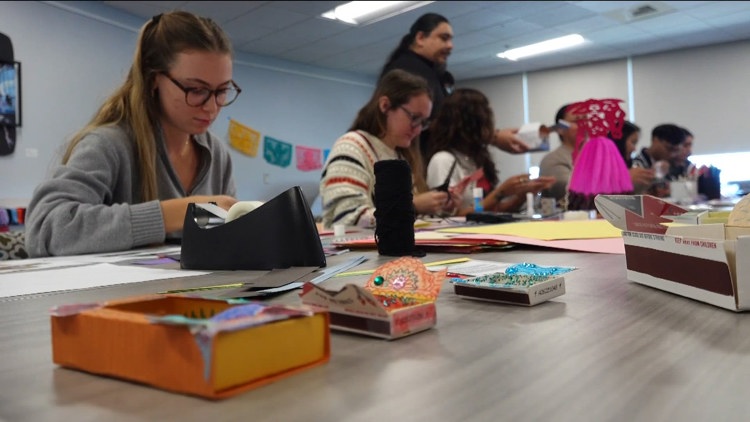 Mesa College students honor loved ones and community heroes through art