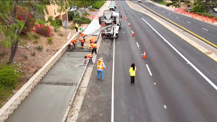 San Diego crews near completion of largest in-house sidewalk replacement project in city history