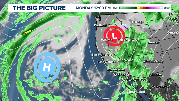 Moisture associated with "Rachel" drenched San Diego with heavy rain and coastal flooding; Santa Anas back later this week | San Diego Local Forecast