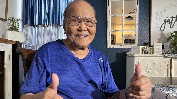 U.S. Navy veteran who cooked for President Lyndon Johnson celebrates his 100th birthday