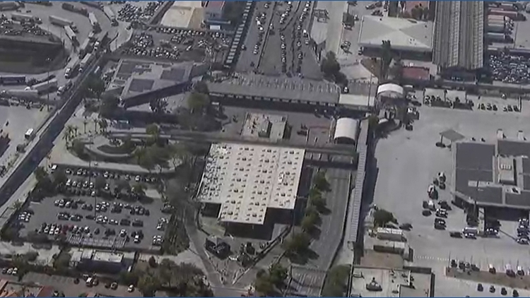 Otay Mesa Port of Entry at US - MX border shut down due to suspicious package