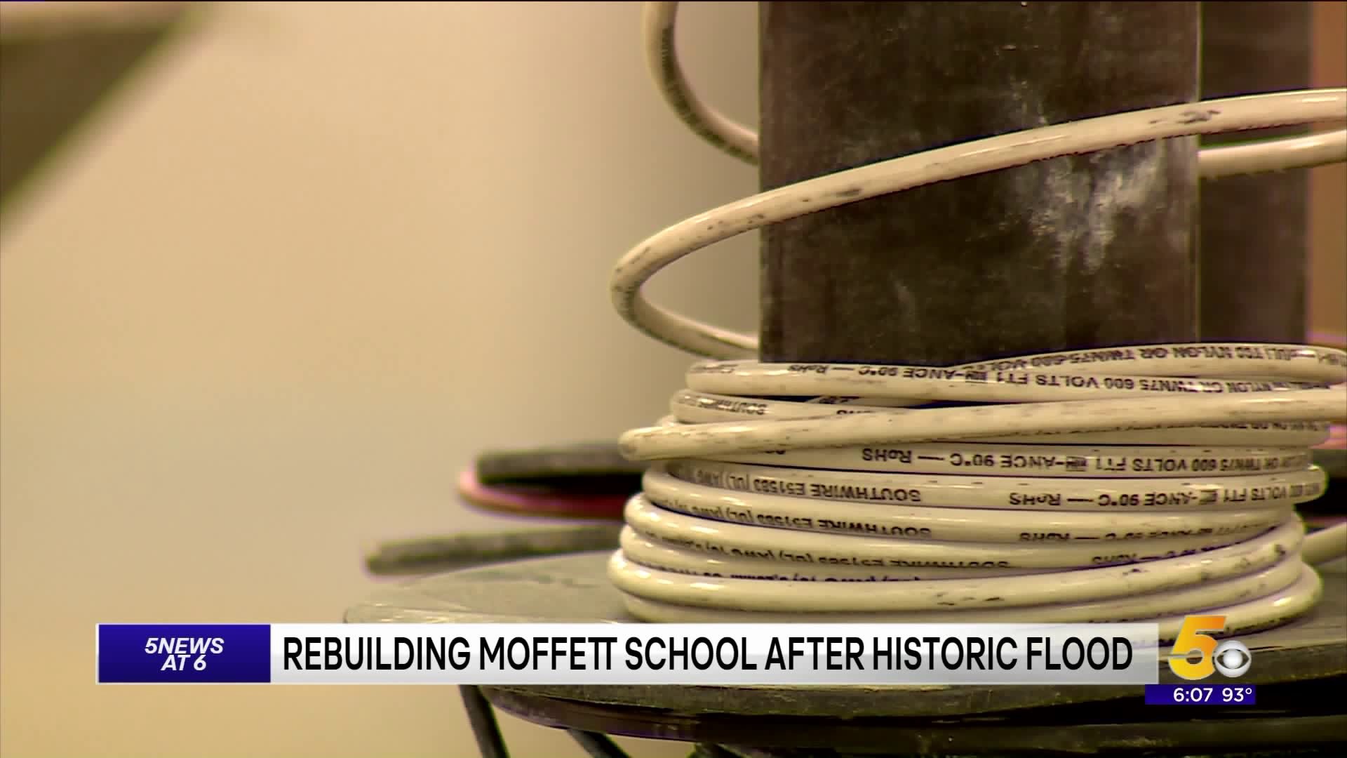 Rebuilding Moffett School After Flood