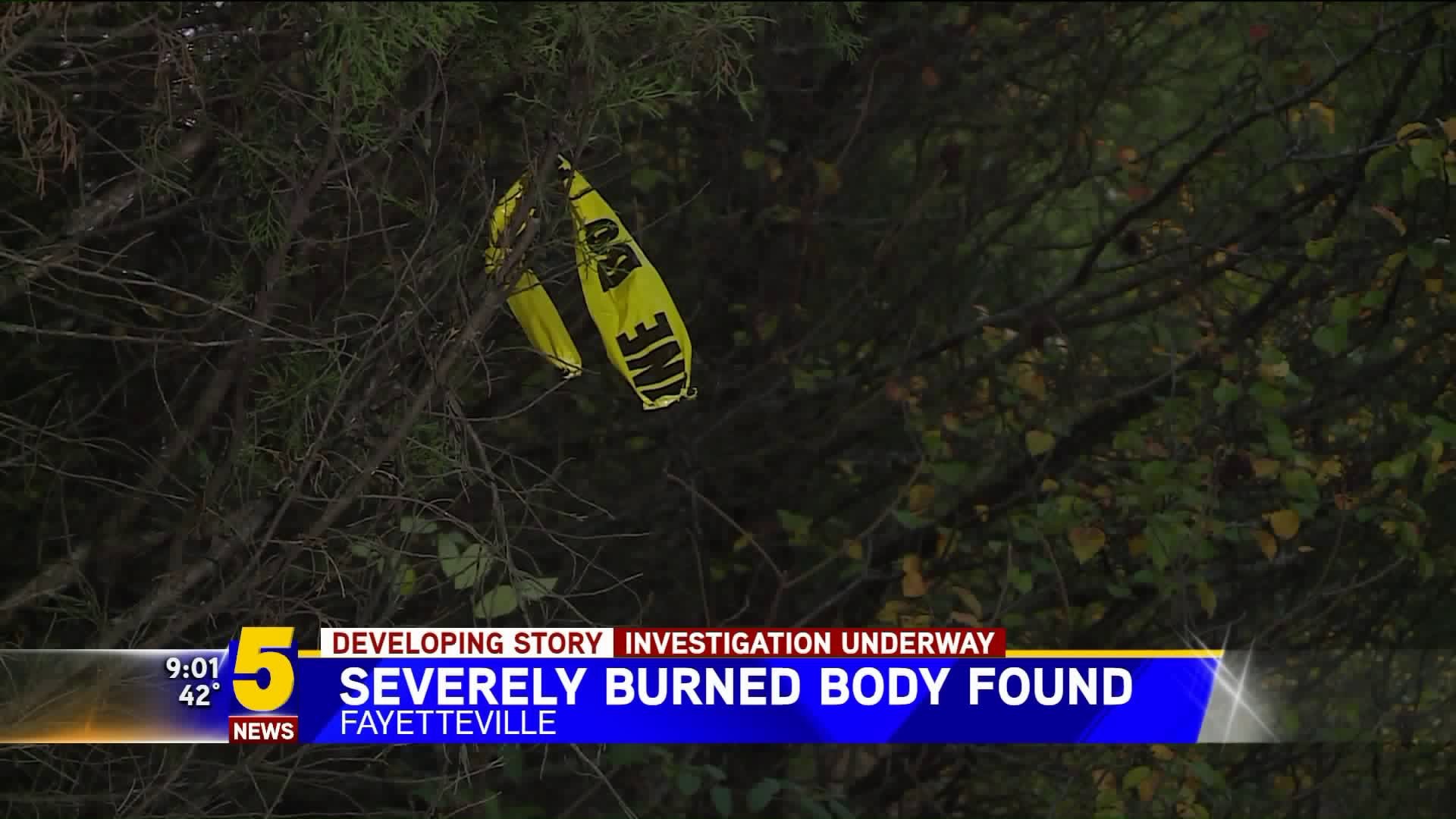 Burned Body Found in Fayetteville