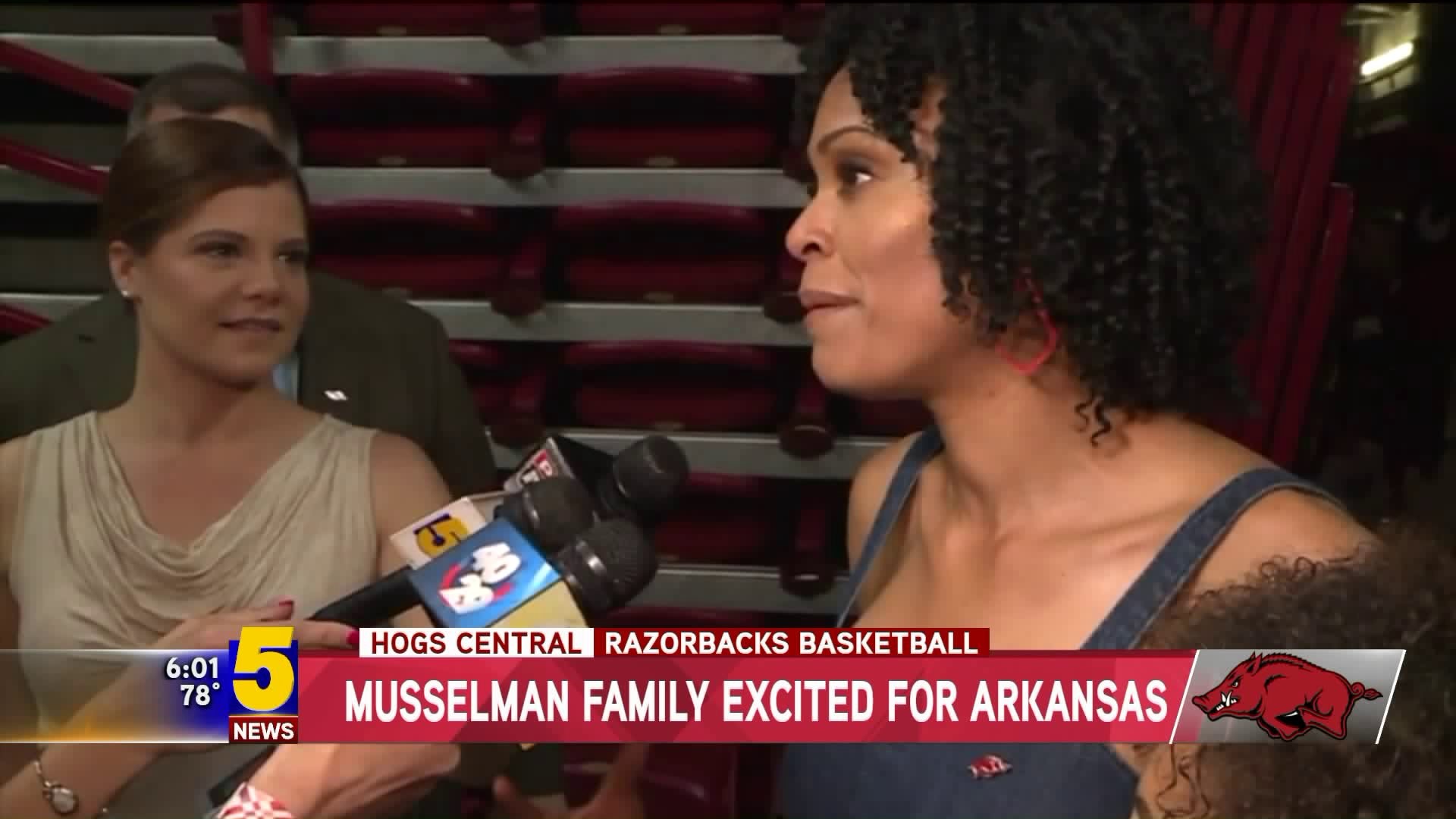 Musselman Family Excited for Arkansas