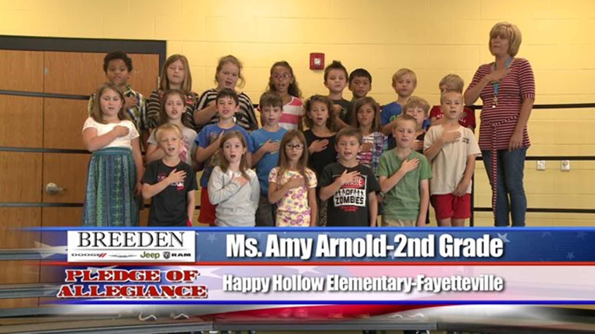 Happy Hollow Elementary, Fayetteville - Ms. Amy Arnold - 2nd Grade