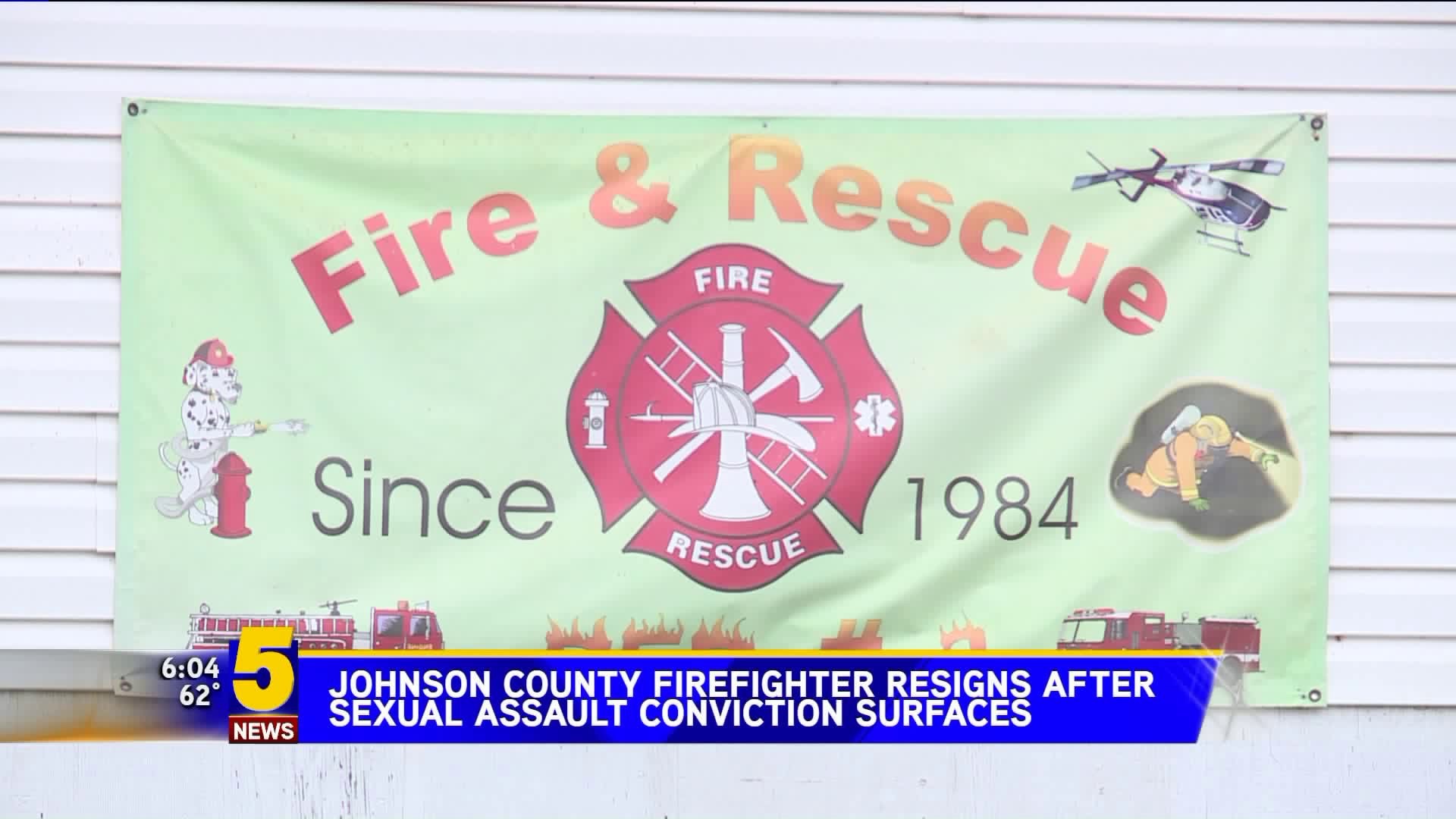 Johnson County Firefighter Resigns After Sexual Assualt Conviction Surfaces