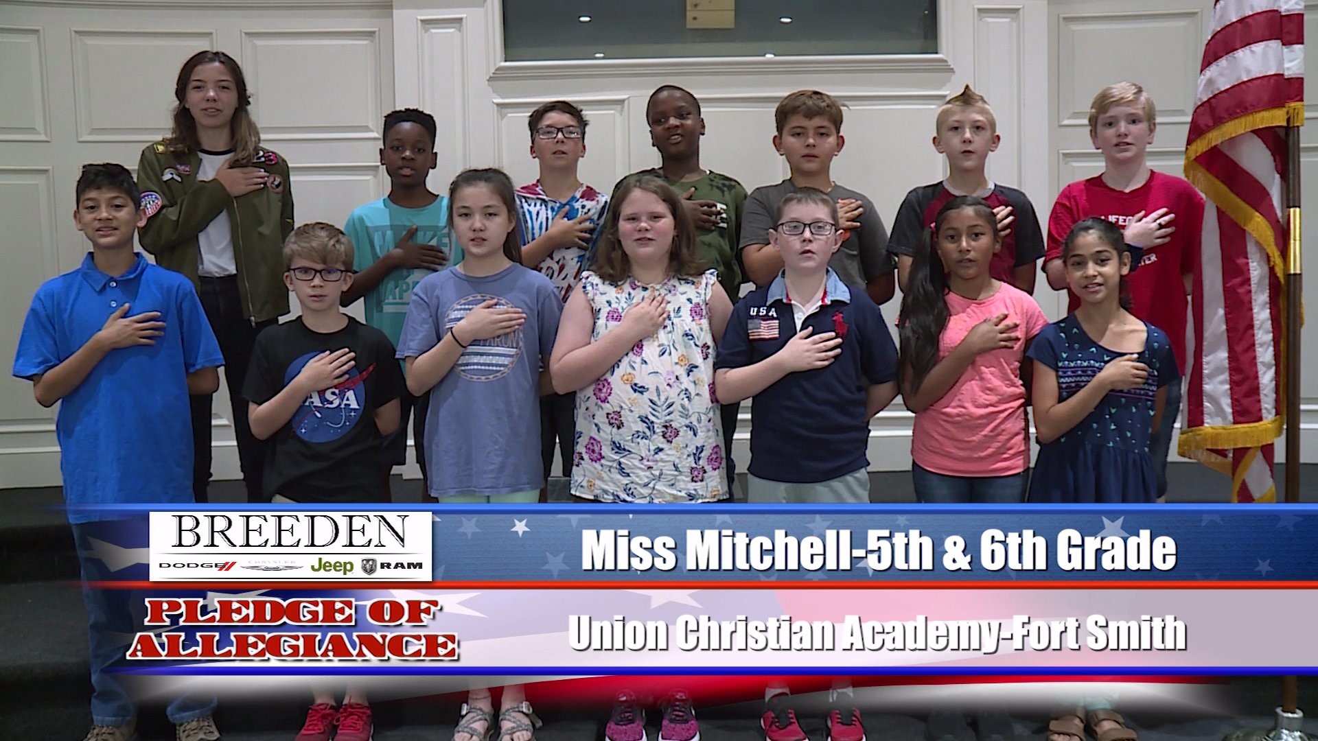 Miss. Mitchell- 5th & 6th Grade Union Christian Academy, Fort Smith