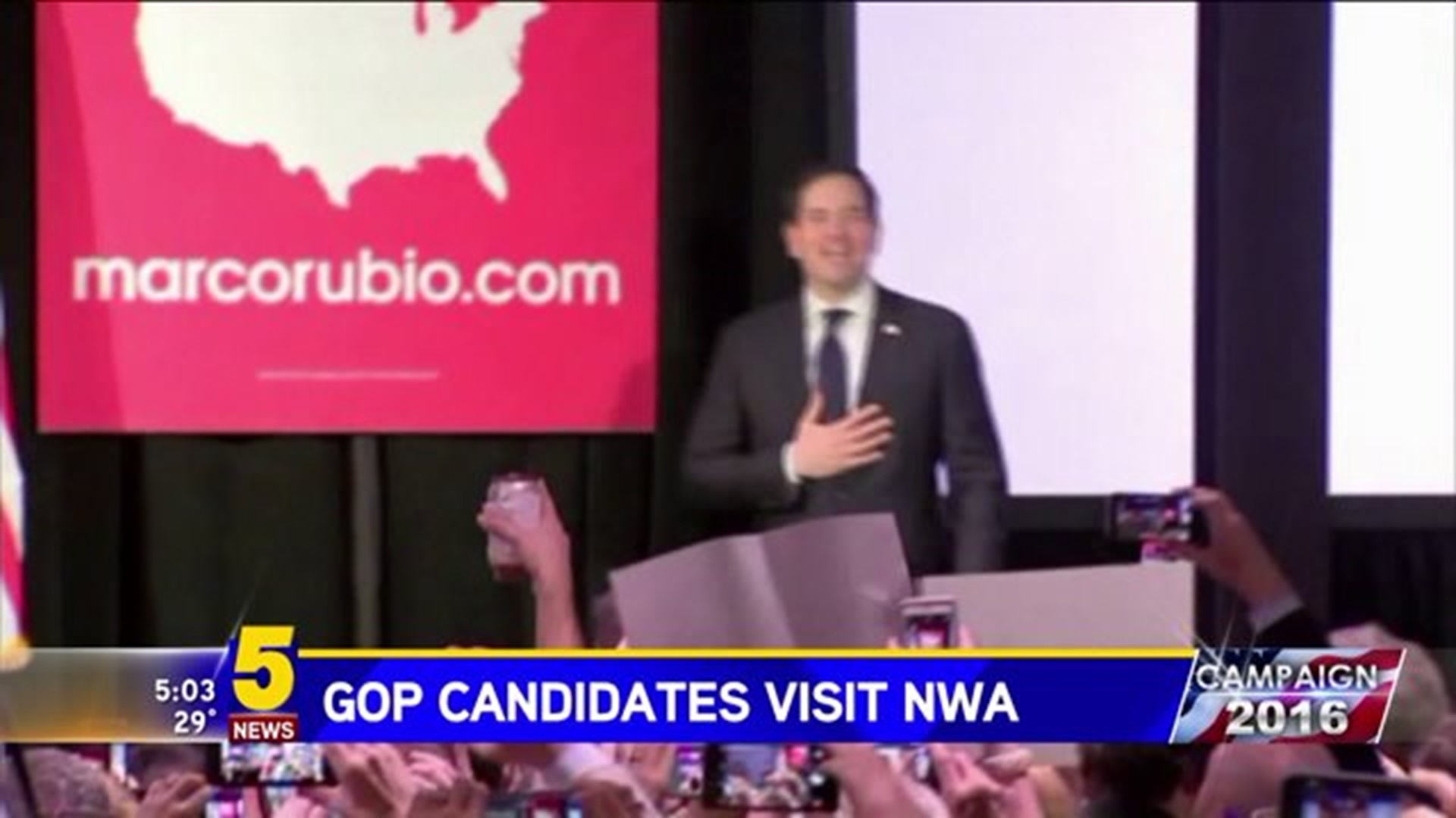 GOP Candidates Visit NWA