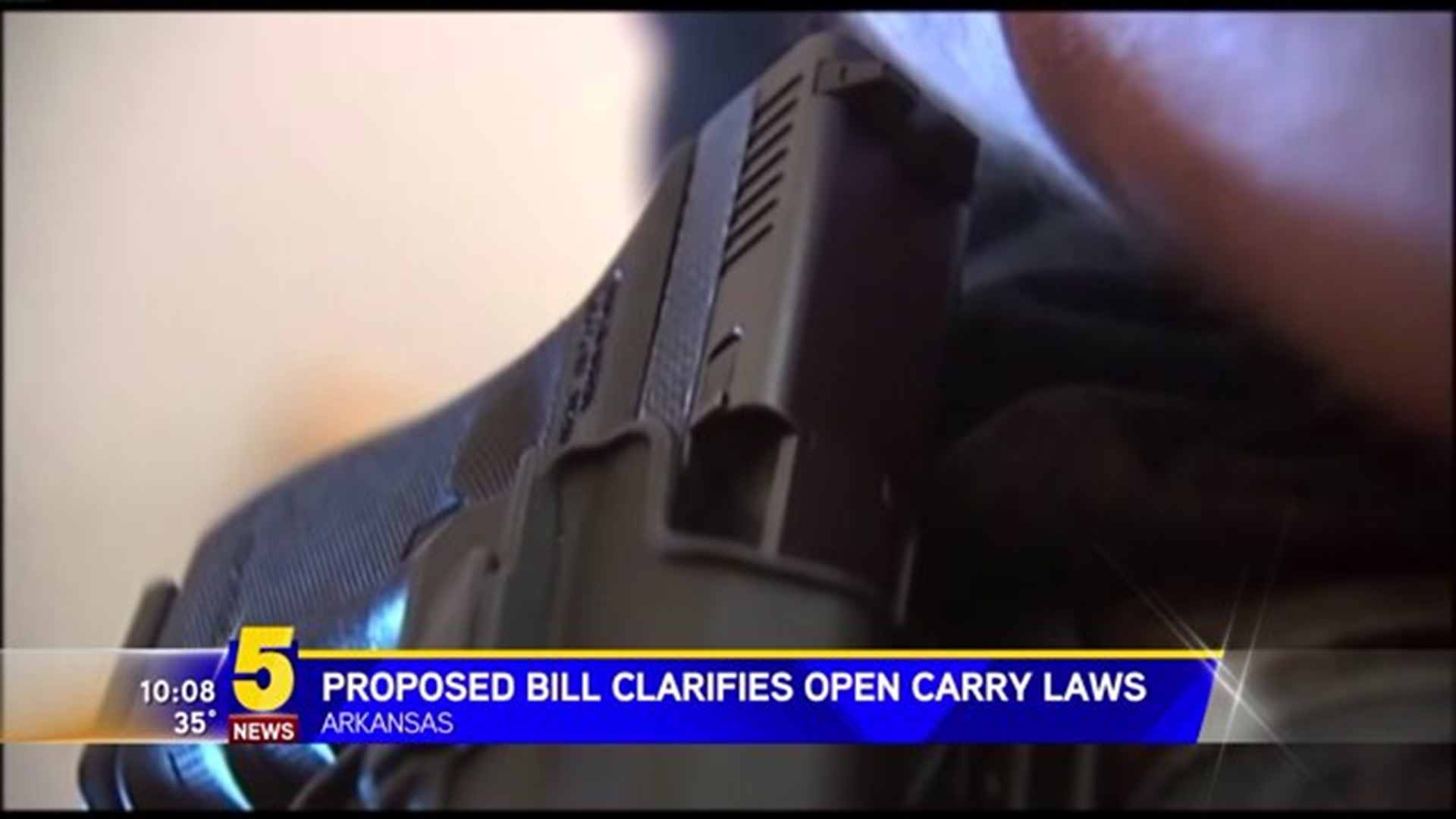 Proposed Bill Clarifies Open Carry Laws
