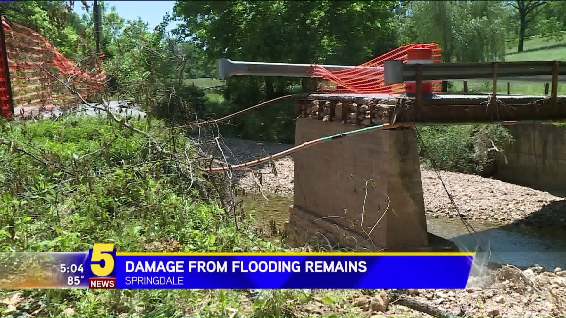 Damage From Flooding Remains