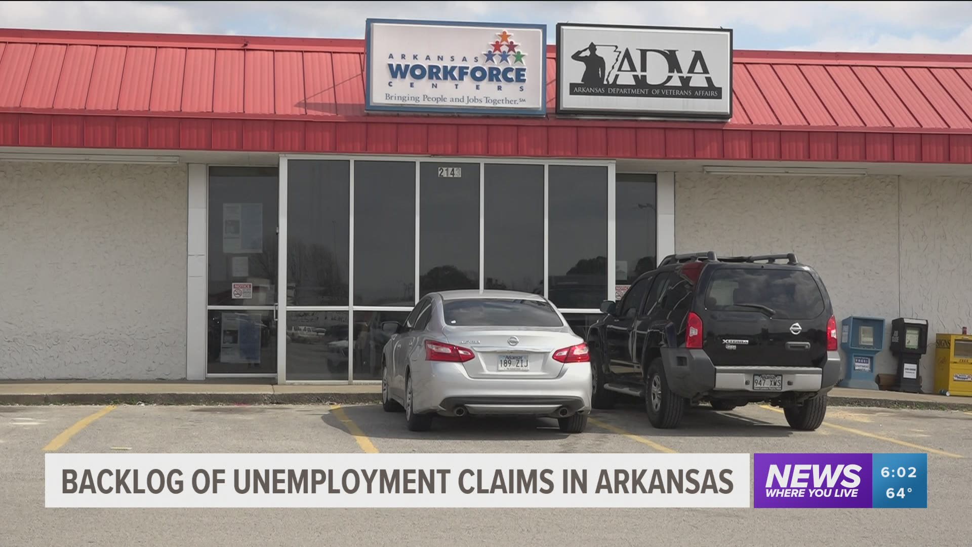 Backlog of unemployment claims in Arkansas