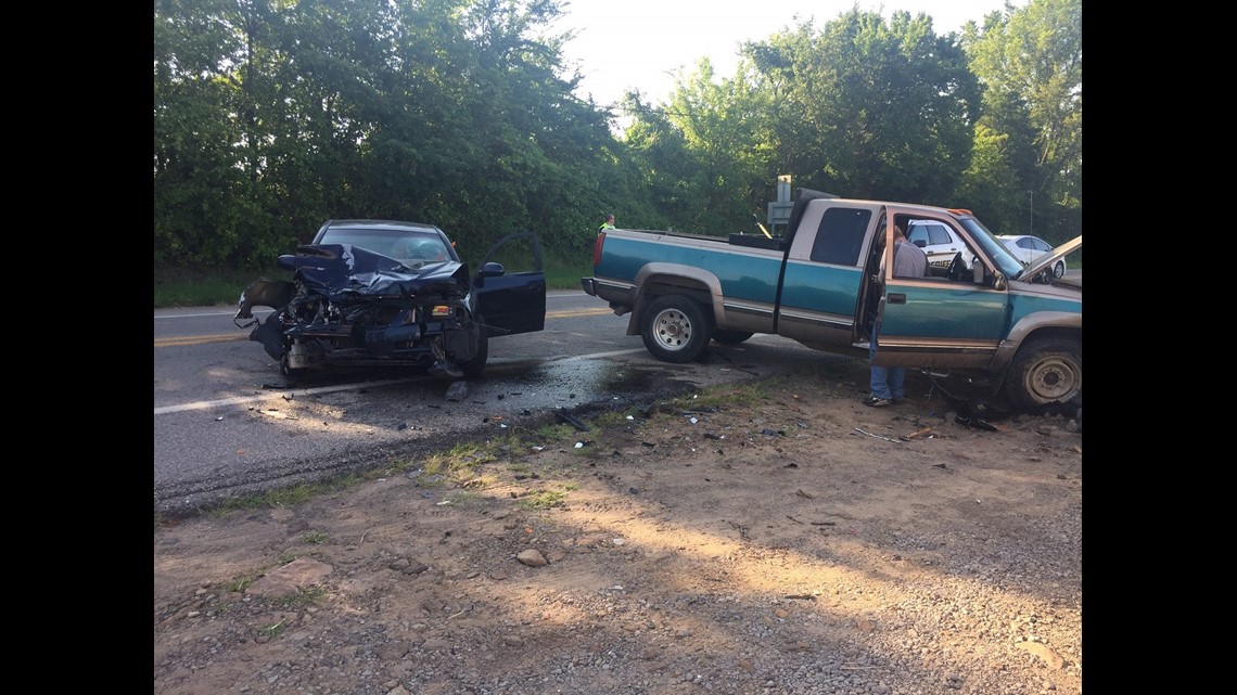 One Injured After HeadOn Crash On Highway 59 In Crawford County