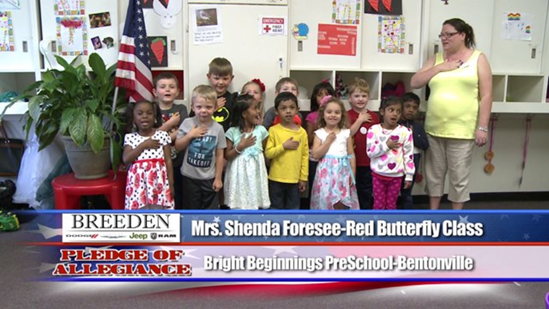 Bright Beginnings Preschool - Bentonville, Mrs. Foresee - Red Butterfly Class