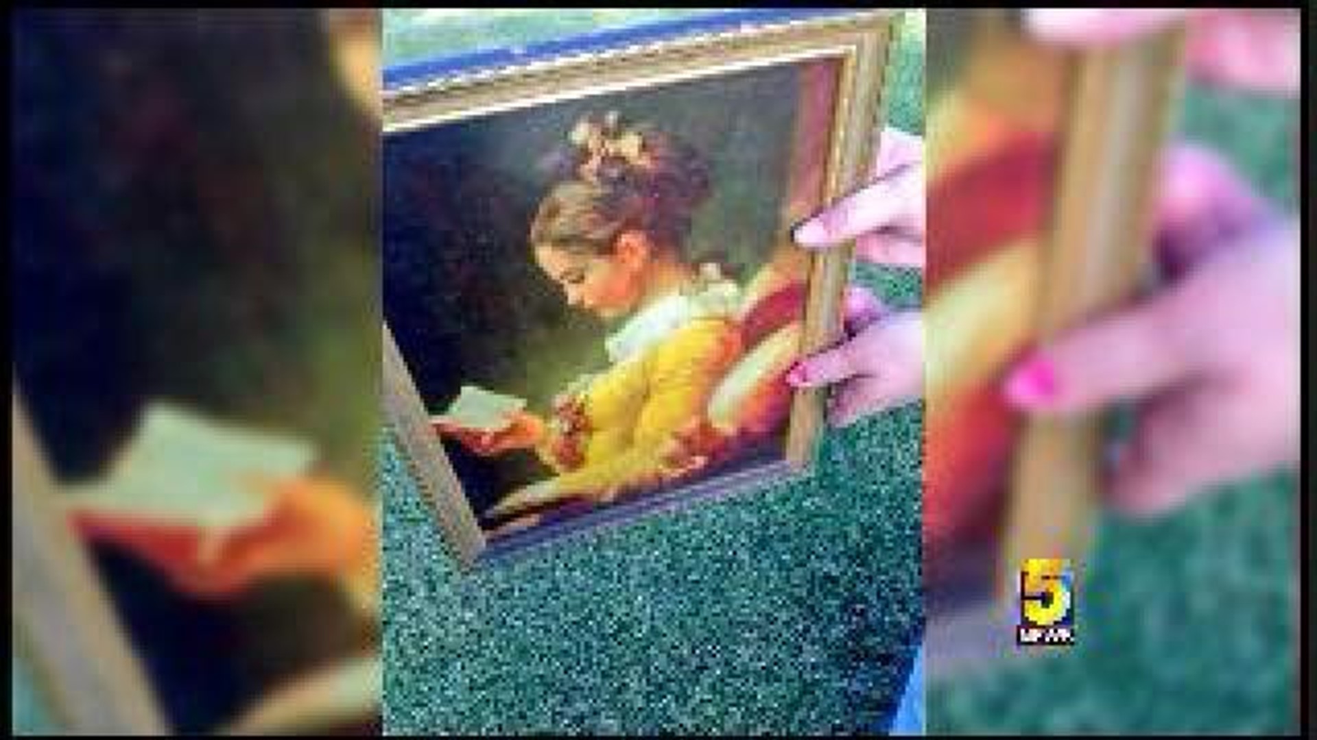 Family Salvages Bible and Picture in Fire