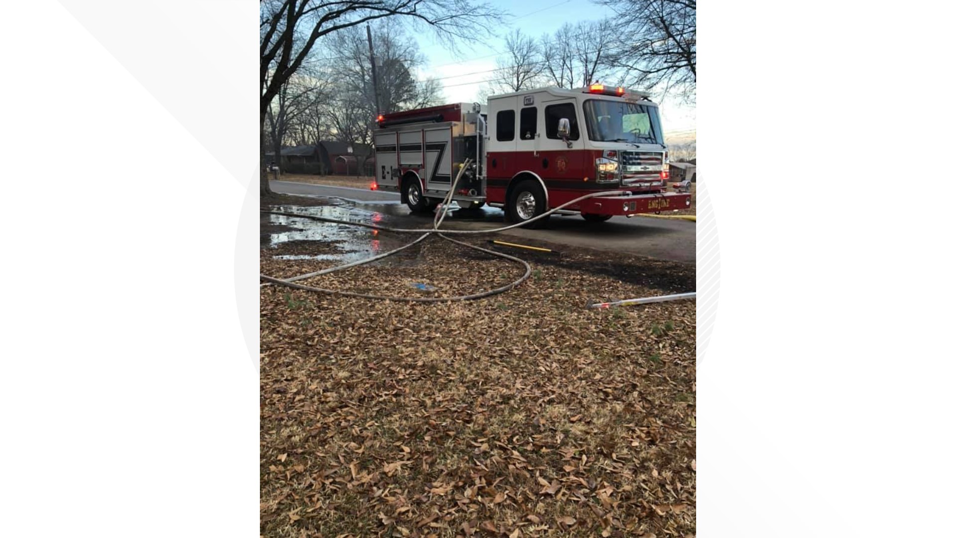 Russellville Fire Department responds to structure fire