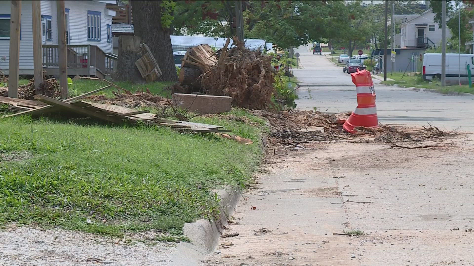 The city said they will begin one final complete pass of debris pickup starting Aug. 12.