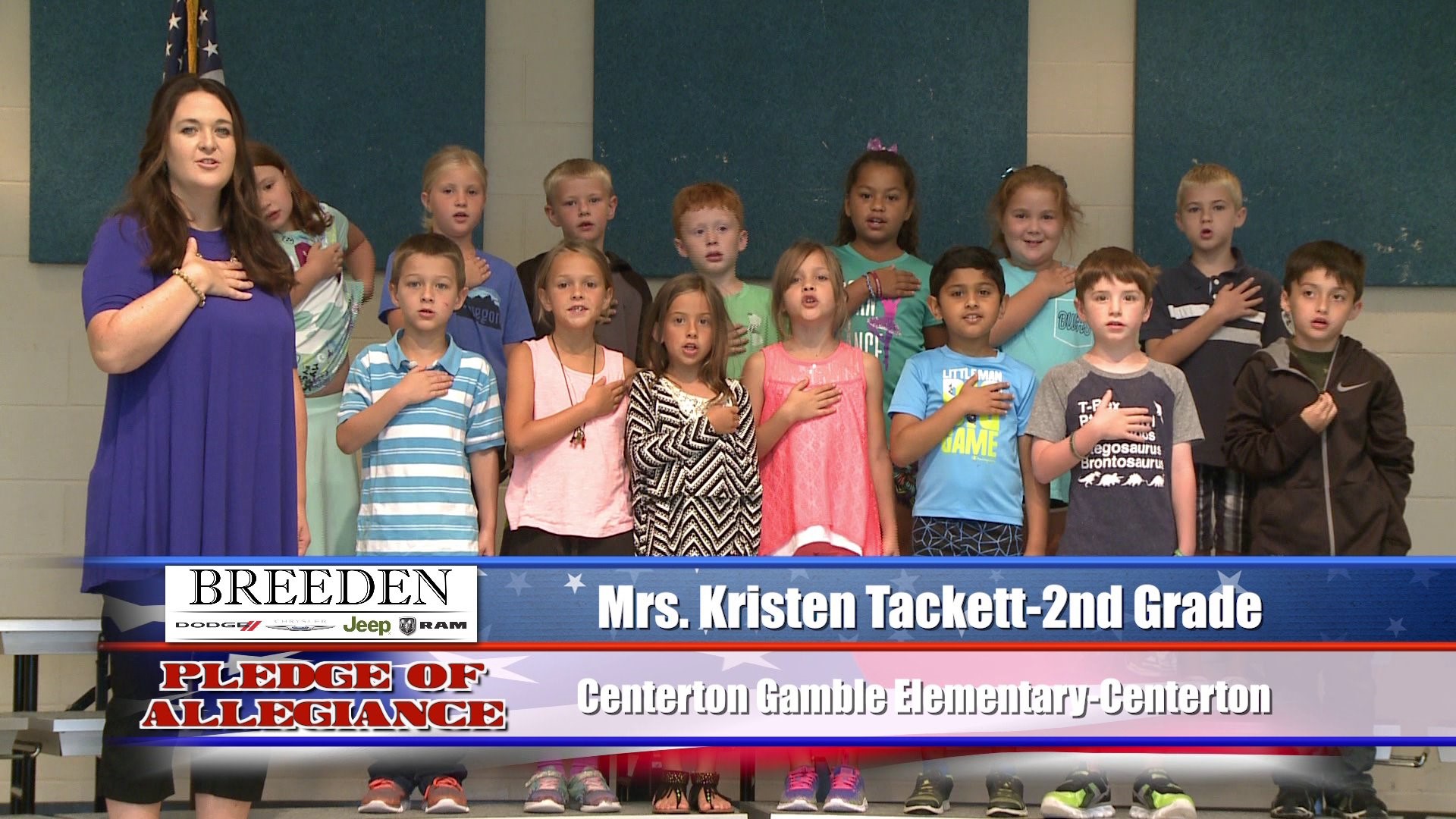 Mrs. Kristen Tackett  2nd Grade  Centerton Gamble Elementary  Centerton