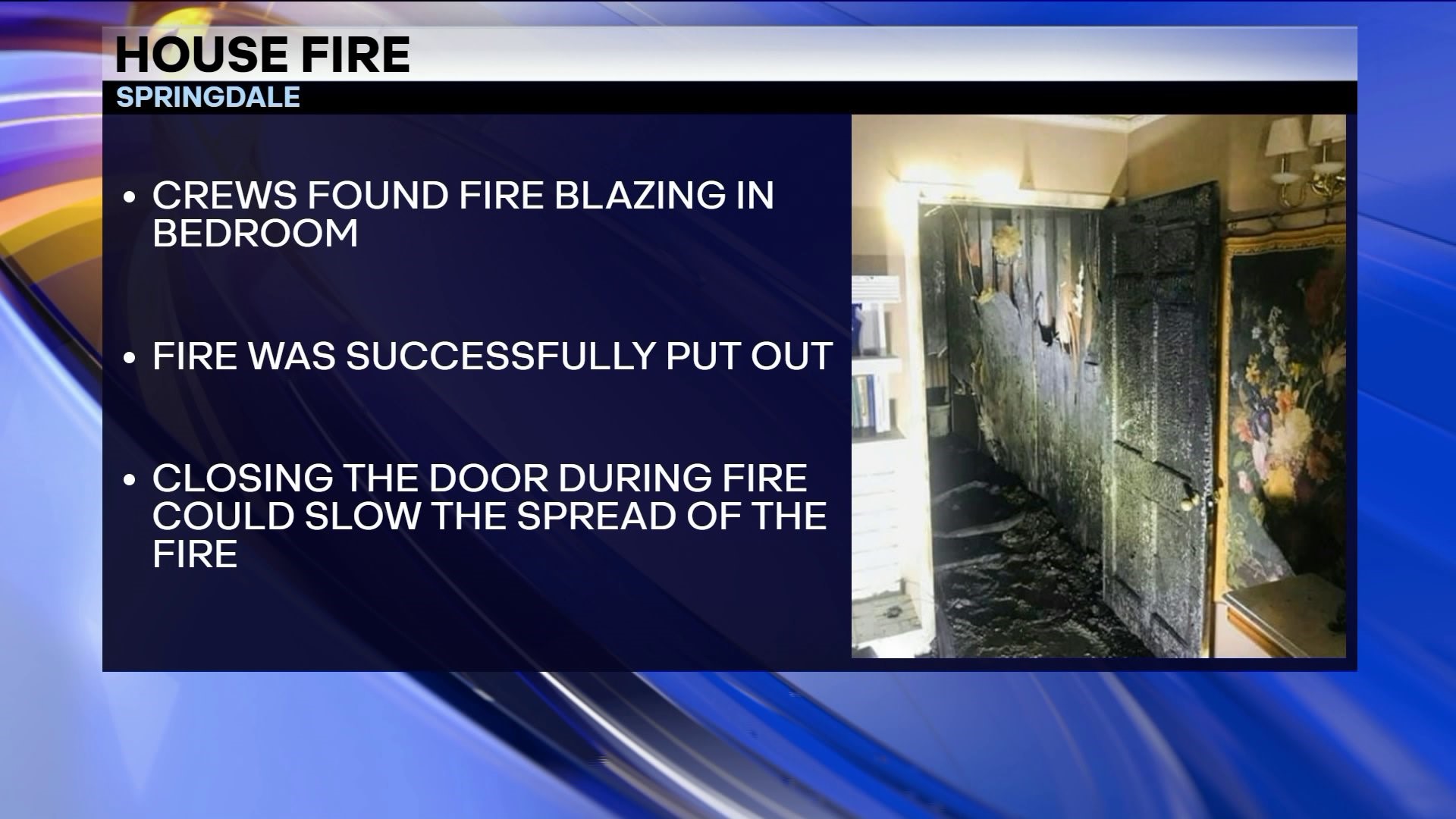 Springdale Fire Department Responds To Residential Structure Fire