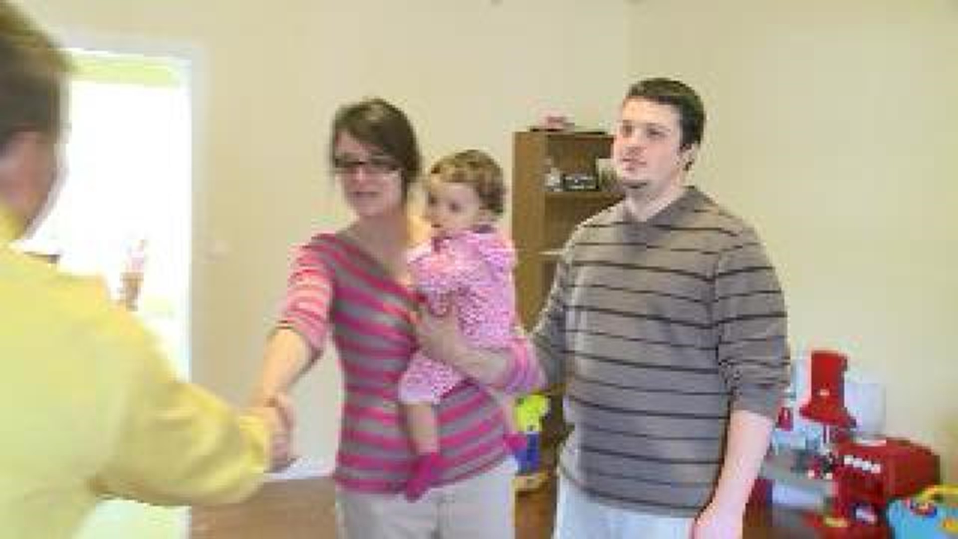 Rogers Family Wins Ashley Home Makeover