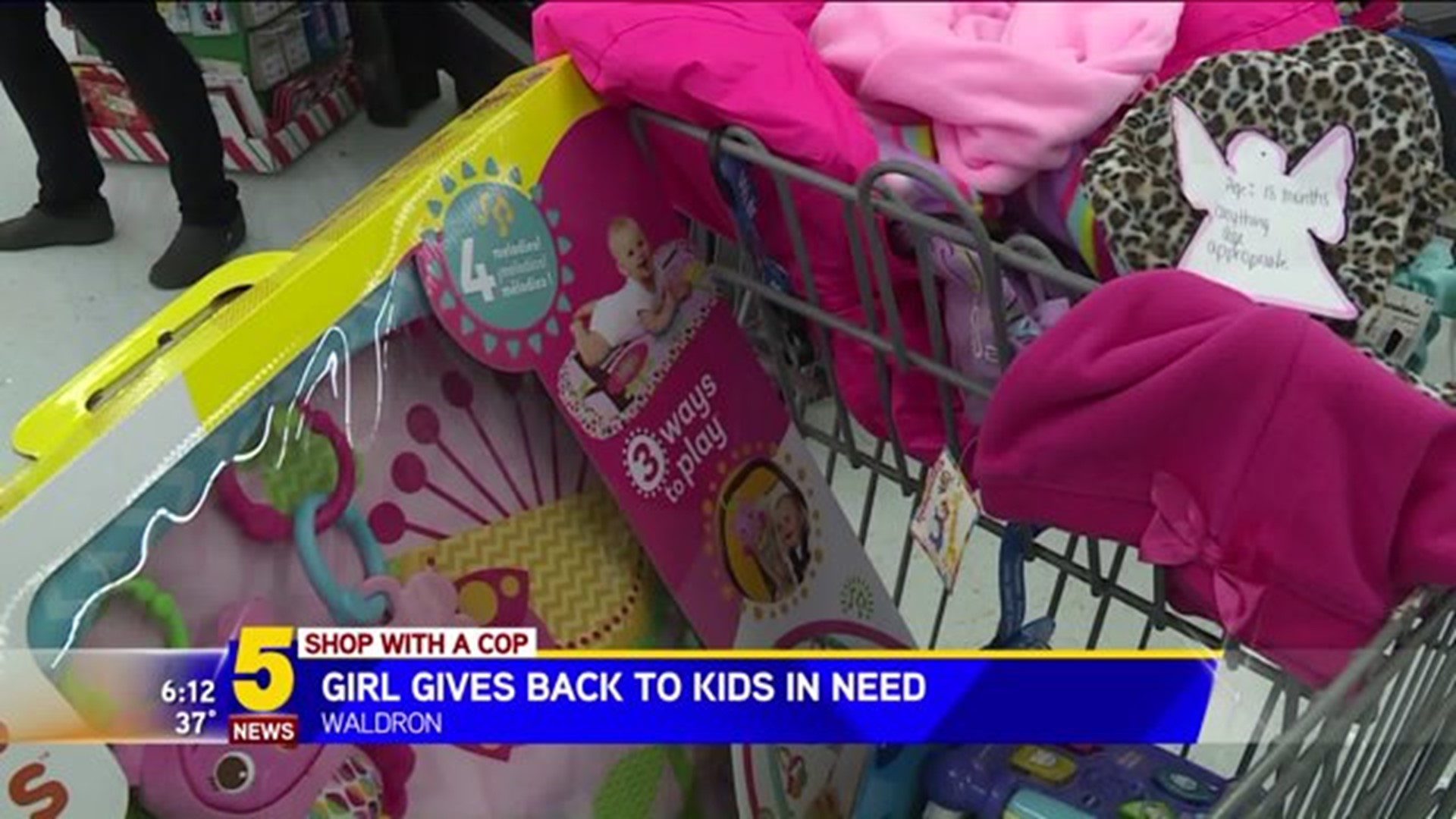 Girl Gives Back To Kids In Need