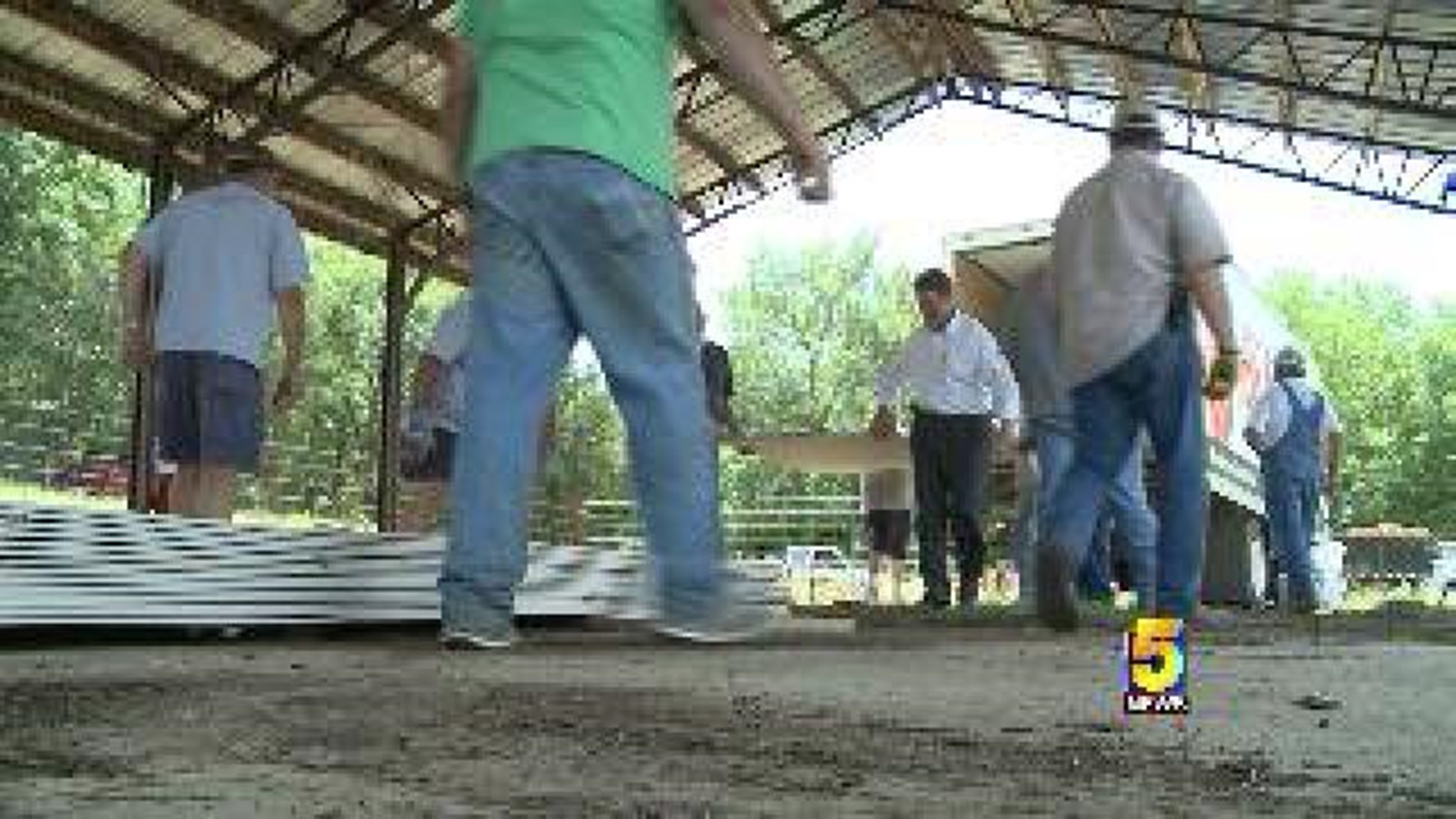 Donated Building Materials Delivered to LeFlore, Scott Counties