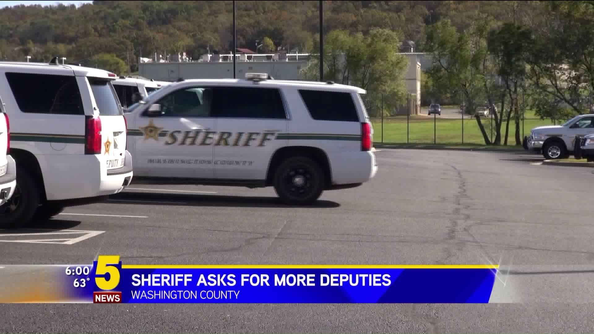 Sheriff Asks For More Deputies