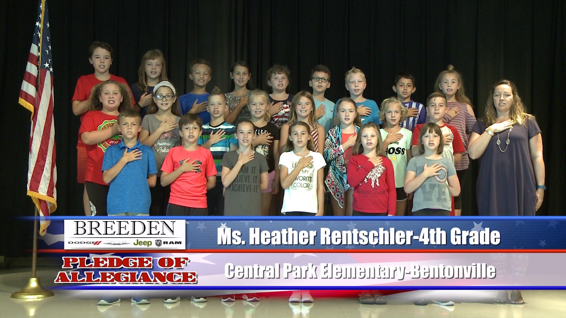 Ms. Heather Rentschler  4th Grade  Central Park Elementary  Bentonville