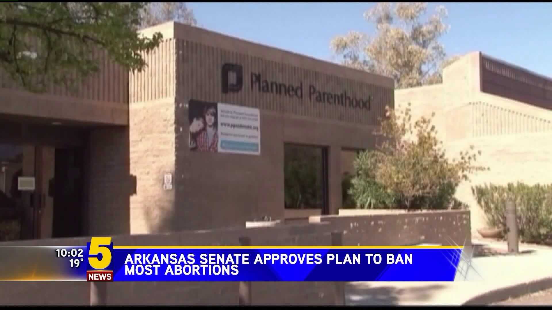 Arkansas Senate Approves Plan To Ban Most Abortions