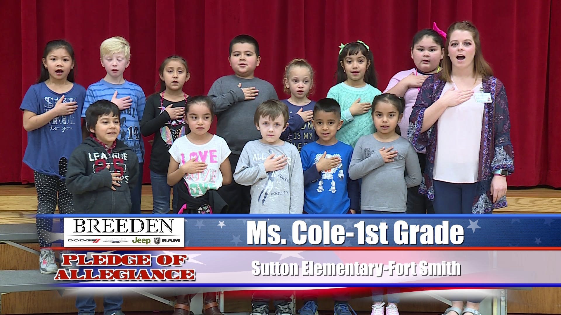 Sutton Elementary, Fort Smith - Ms. Cole - 1st Grade