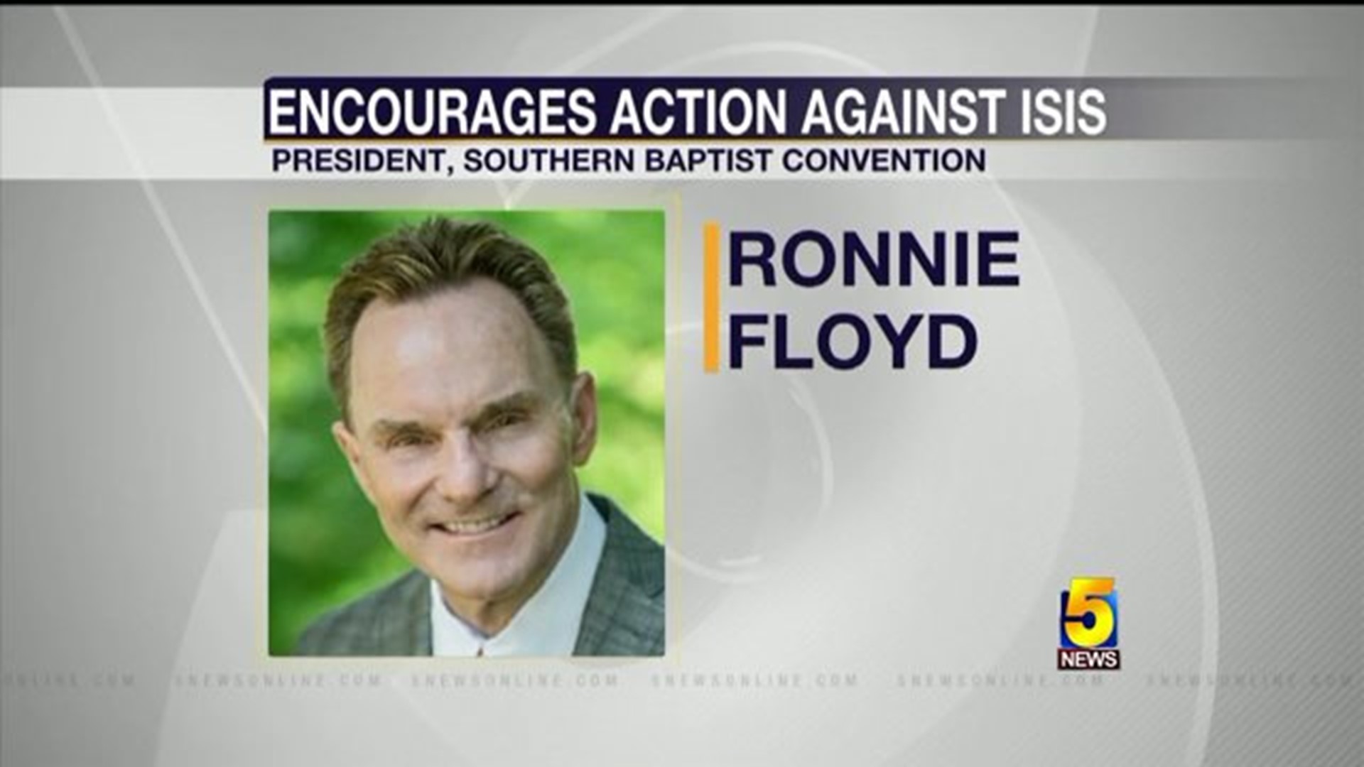 Pastor Encourages Actions Against ISIS