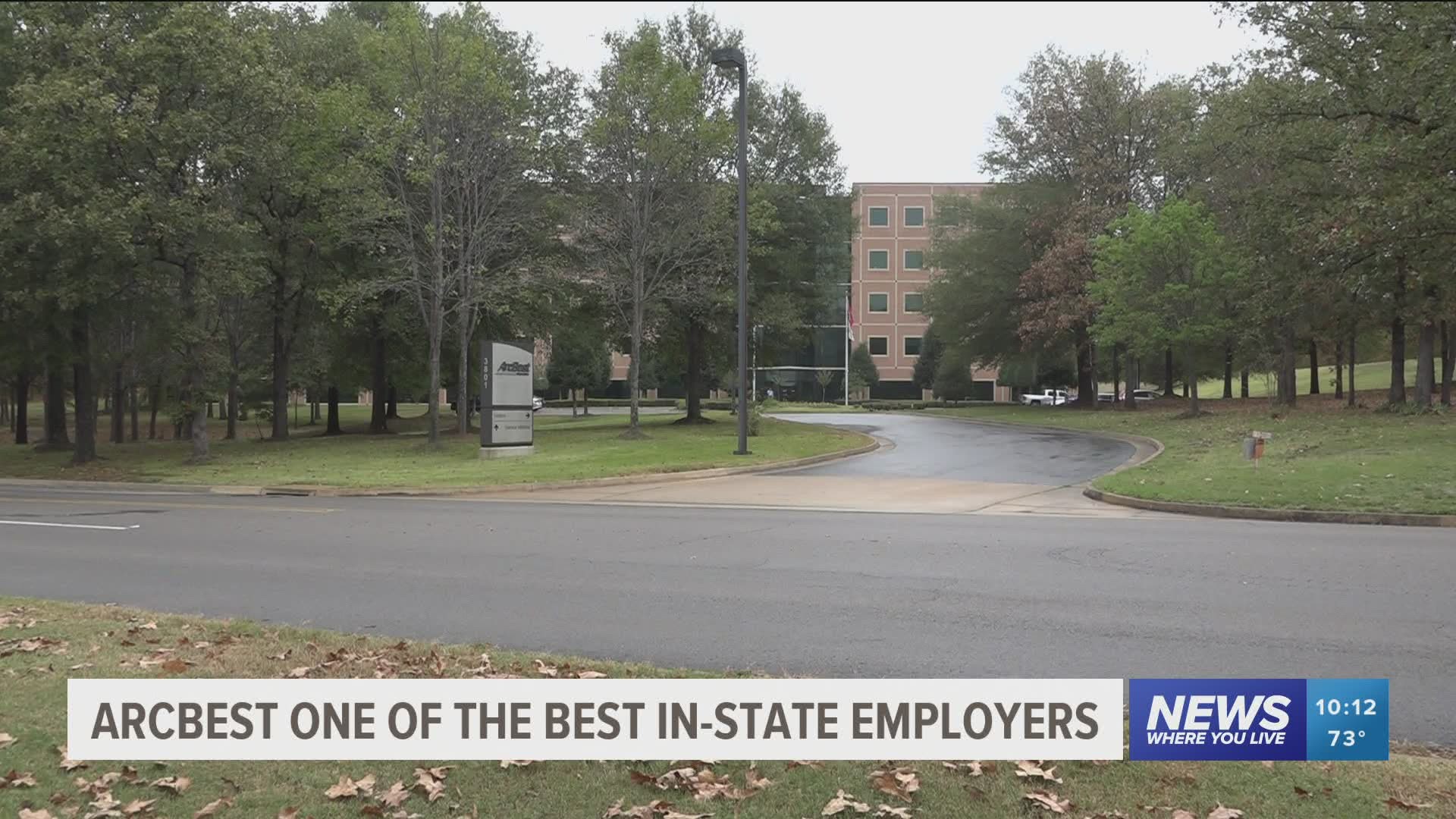 ArcBest named one of the best in-state employers by Forbes