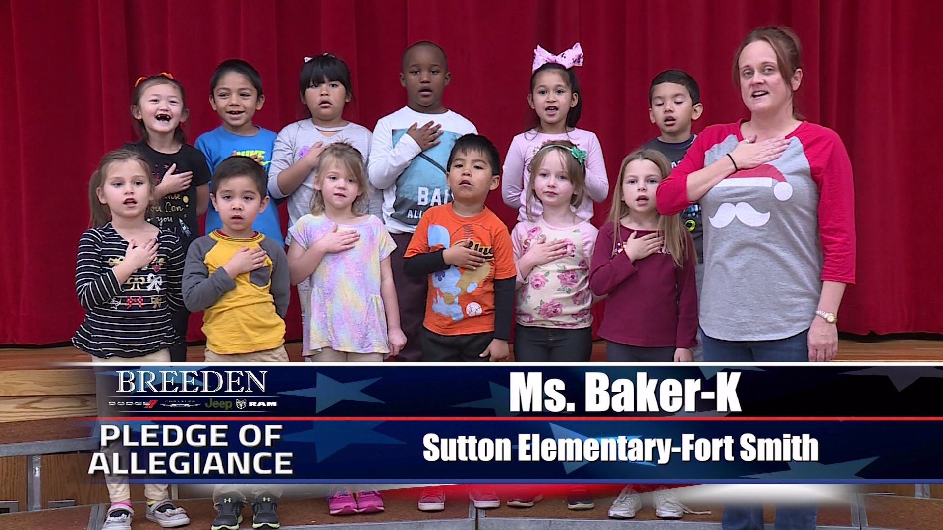 Ms. Baker  K Sutton Elementary, Fort Smith