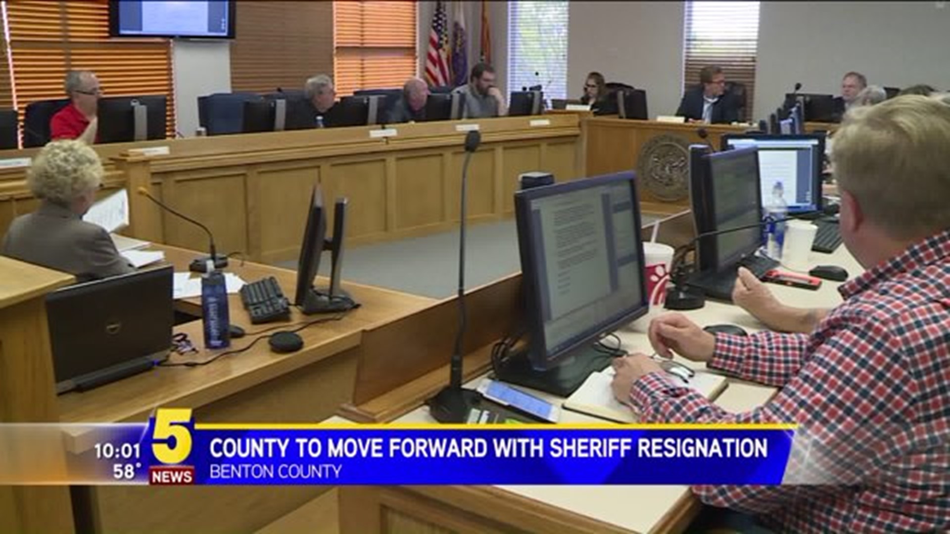 Sheriff Resignation Meeting