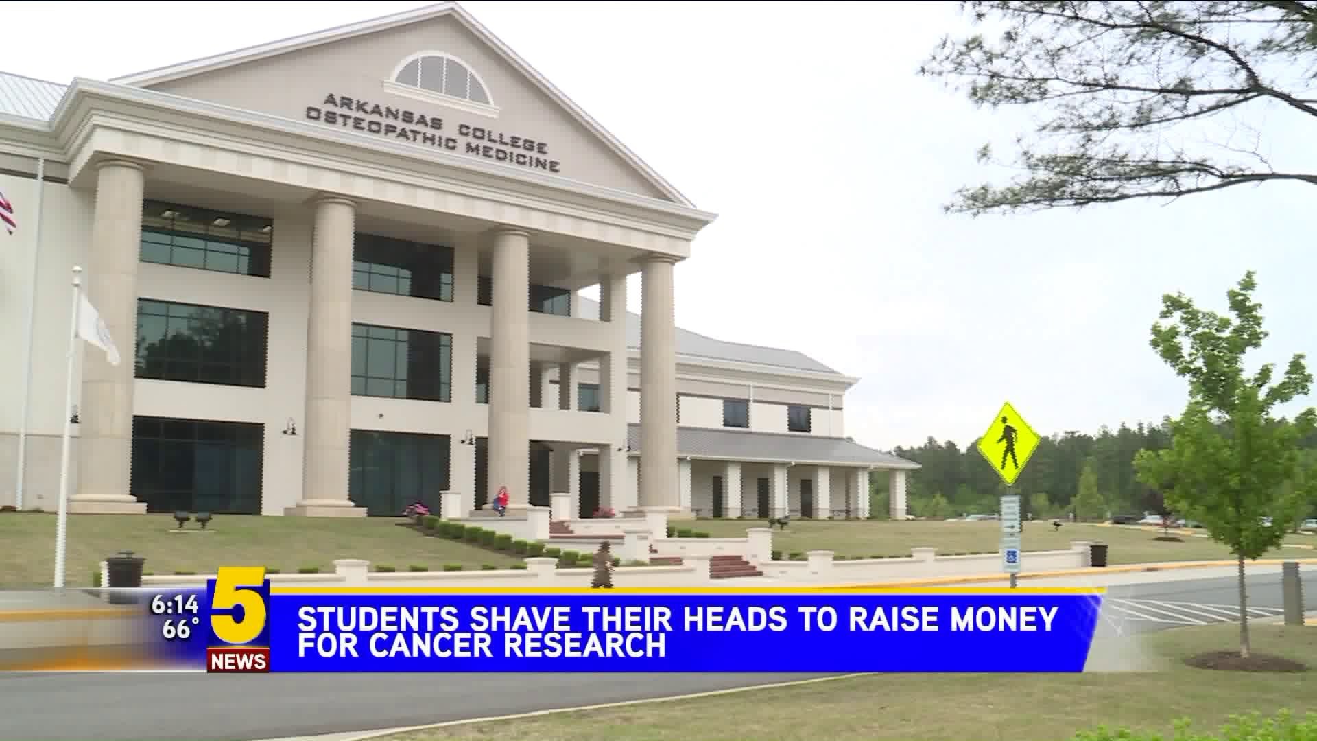 Students Shave Heads To Raise Money For Cancer Research