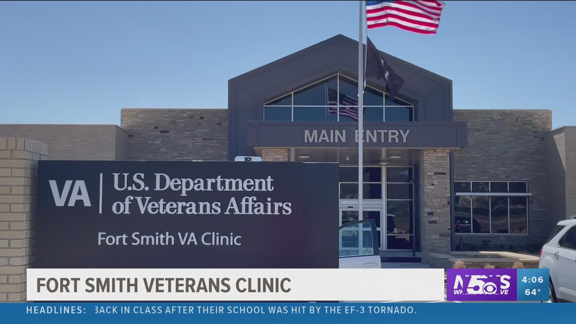 Veterans will have access to several services at the new clinic located in Fort Smith.